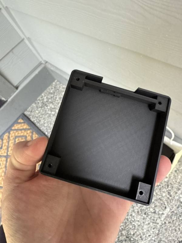 A 3D-printed Flash Forward light case